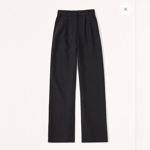 NWT Abercrombie & Fitch Sloan trouser pants women’s 27 black